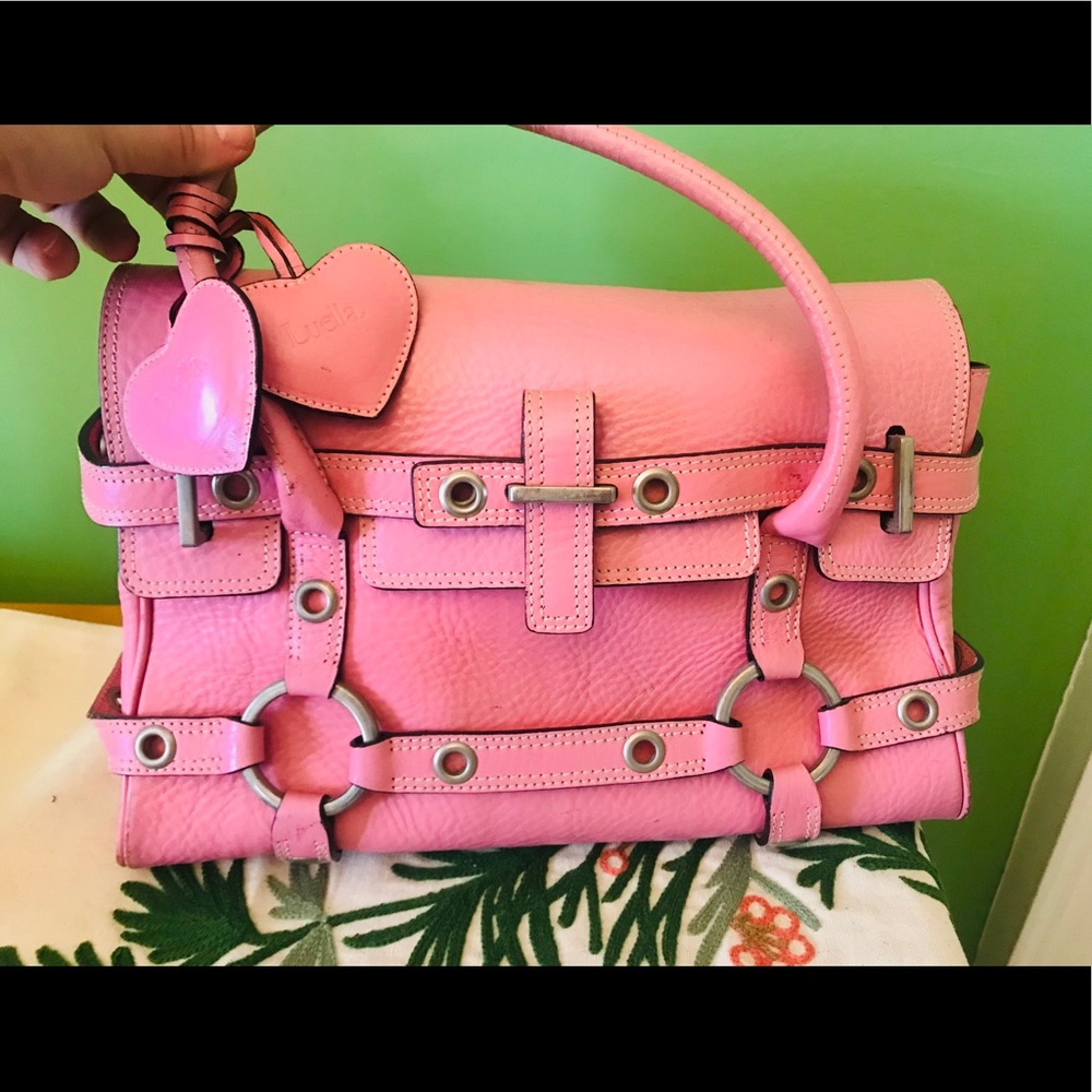 Luella Giselle pink leather bag